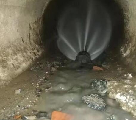 波莲镇市政管道清淤