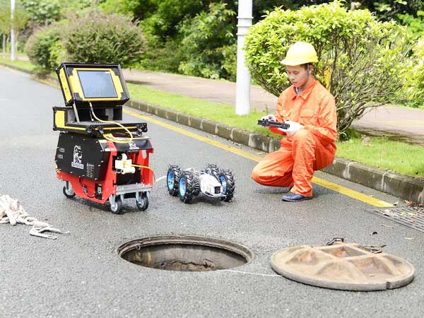 波莲镇管道机器人检测